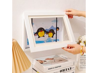 아이그림보관 키핑액자 벽걸이액자 A4