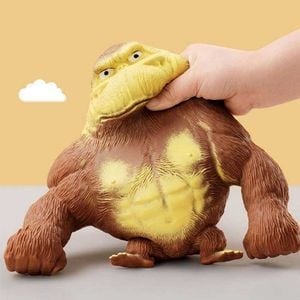 스트레스 해소 말랑이 주물럭 손 장난감 고릴라 인형