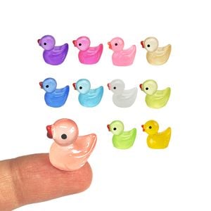 오리 야광 미니어처 장식품 10P