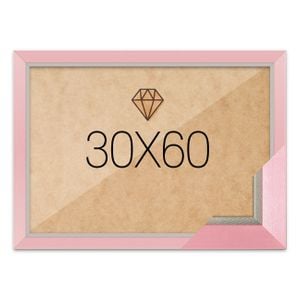 보석십자수액자 30x60 고급형 모던핑크