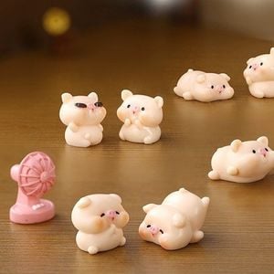 테라리움 돼지 피규어 미니어처 데코 장식 DIY재료