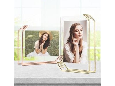 리브리움 탁상액자 중 투명아크릴 틀 프레임 웨딩제작
